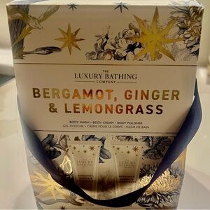 Bergamot, Ginger & Lemongrass Bath Set
